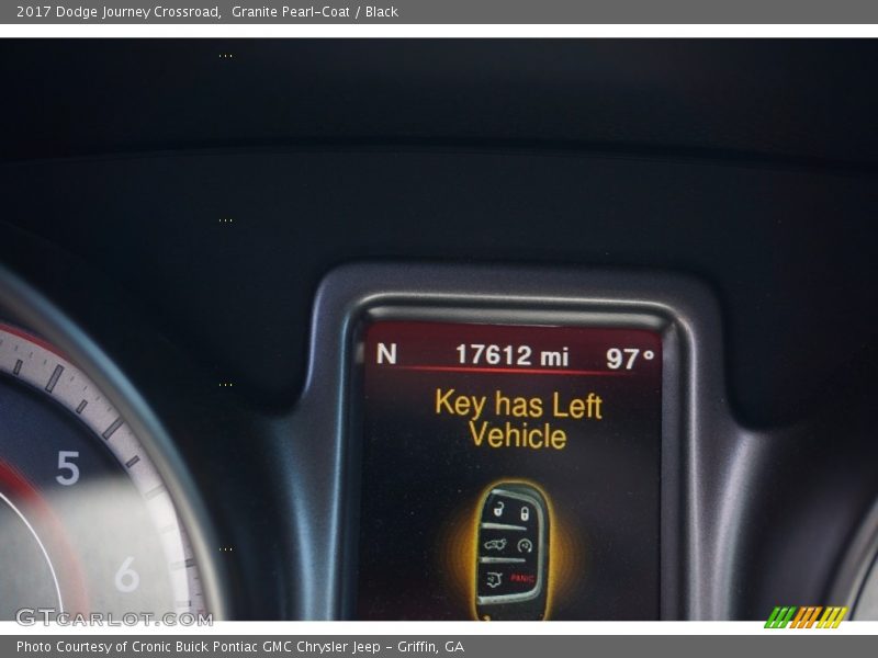 Granite Pearl-Coat / Black 2017 Dodge Journey Crossroad