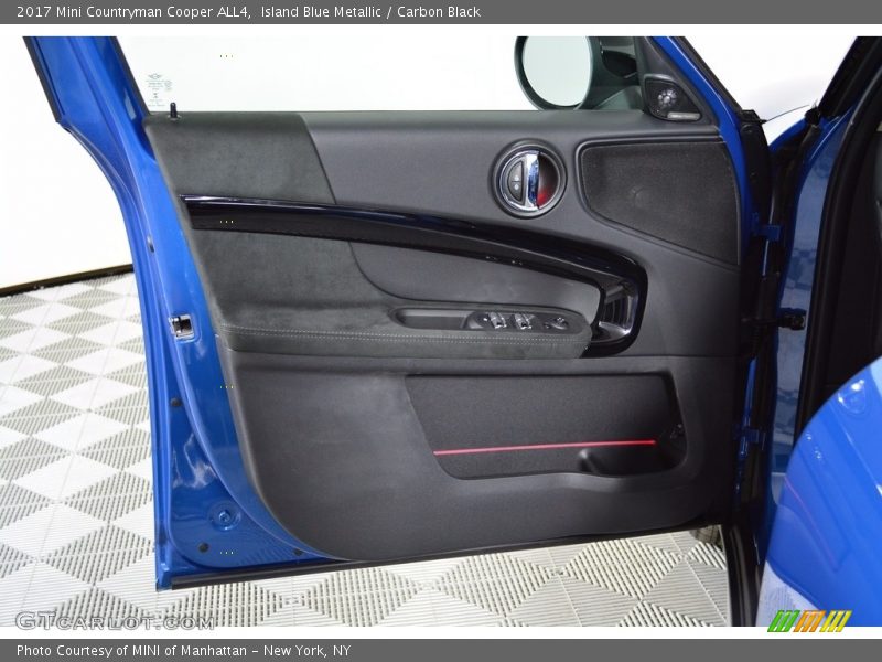 Island Blue Metallic / Carbon Black 2017 Mini Countryman Cooper ALL4