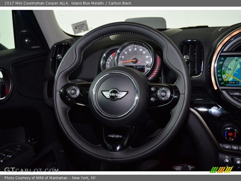 Island Blue Metallic / Carbon Black 2017 Mini Countryman Cooper ALL4