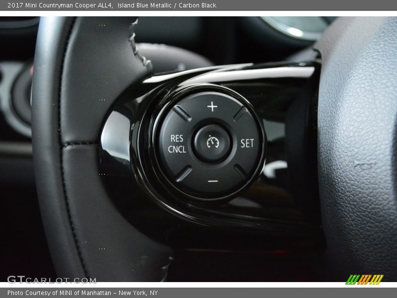 Island Blue Metallic / Carbon Black 2017 Mini Countryman Cooper ALL4