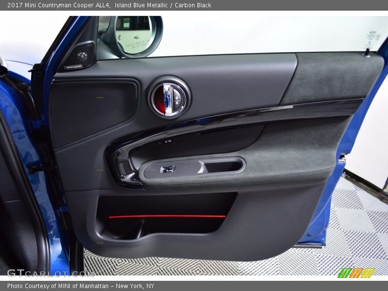 Island Blue Metallic / Carbon Black 2017 Mini Countryman Cooper ALL4
