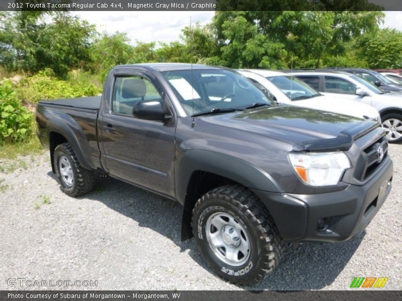 Magnetic Gray Mica / Graphite 2012 Toyota Tacoma Regular Cab 4x4