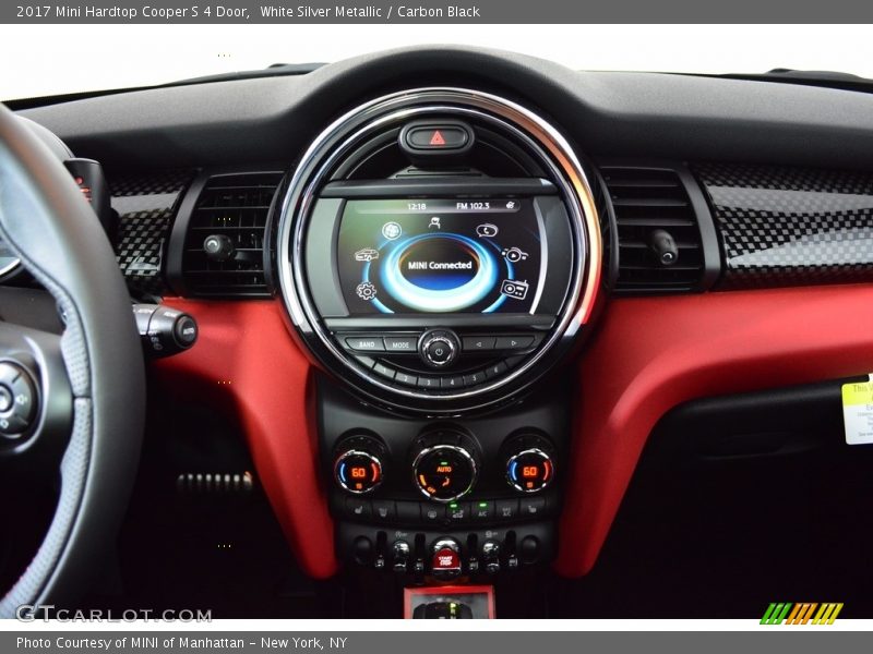 White Silver Metallic / Carbon Black 2017 Mini Hardtop Cooper S 4 Door