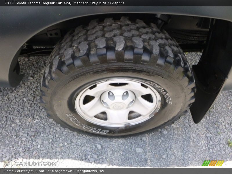 Magnetic Gray Mica / Graphite 2012 Toyota Tacoma Regular Cab 4x4