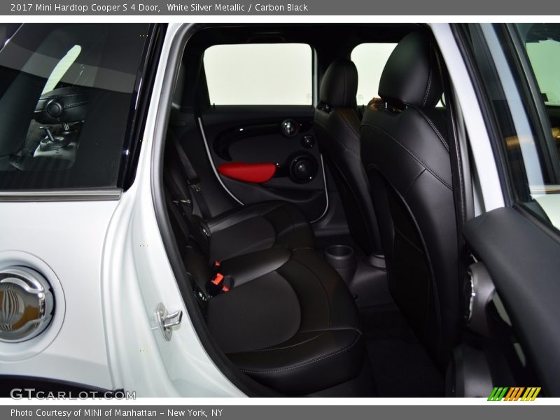 White Silver Metallic / Carbon Black 2017 Mini Hardtop Cooper S 4 Door
