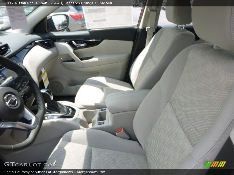 Monarch Orange / Charcoal 2017 Nissan Rogue Sport SV AWD