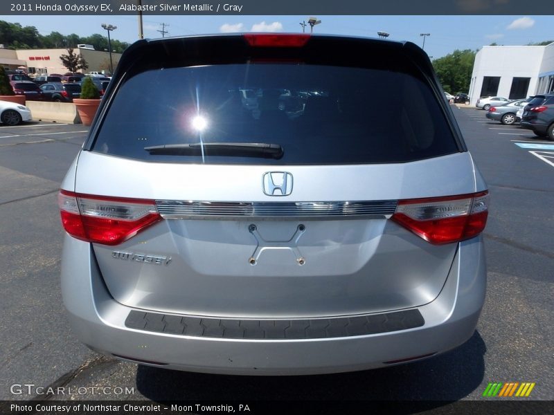 Alabaster Silver Metallic / Gray 2011 Honda Odyssey EX