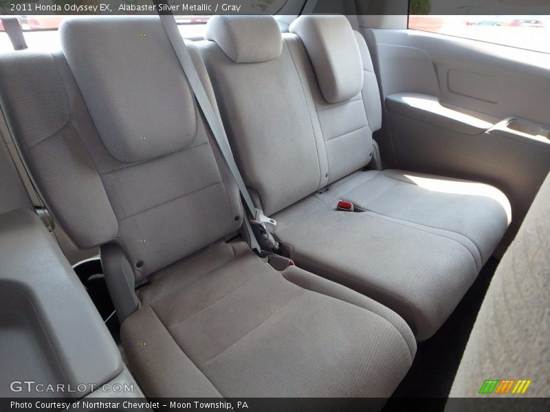Alabaster Silver Metallic / Gray 2011 Honda Odyssey EX
