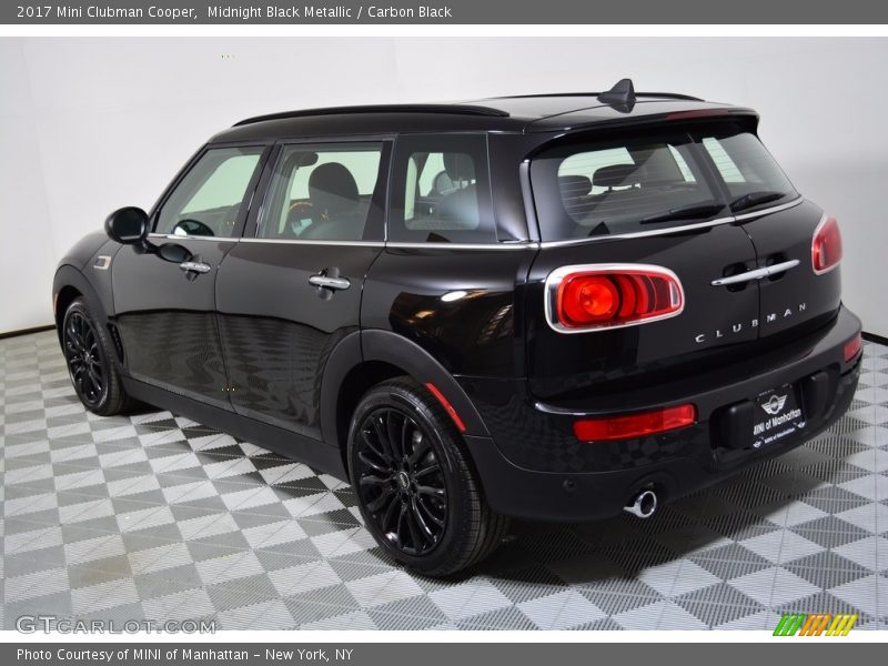 Midnight Black Metallic / Carbon Black 2017 Mini Clubman Cooper