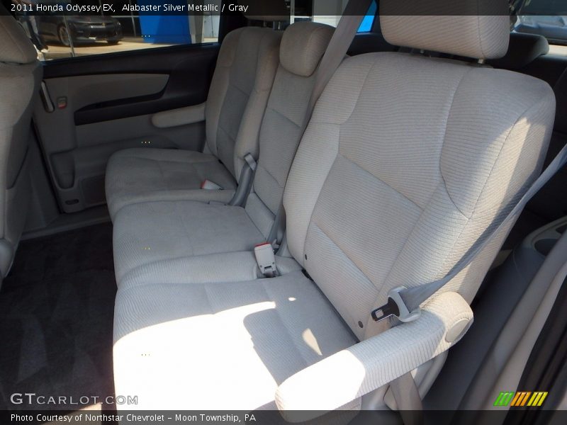 Alabaster Silver Metallic / Gray 2011 Honda Odyssey EX