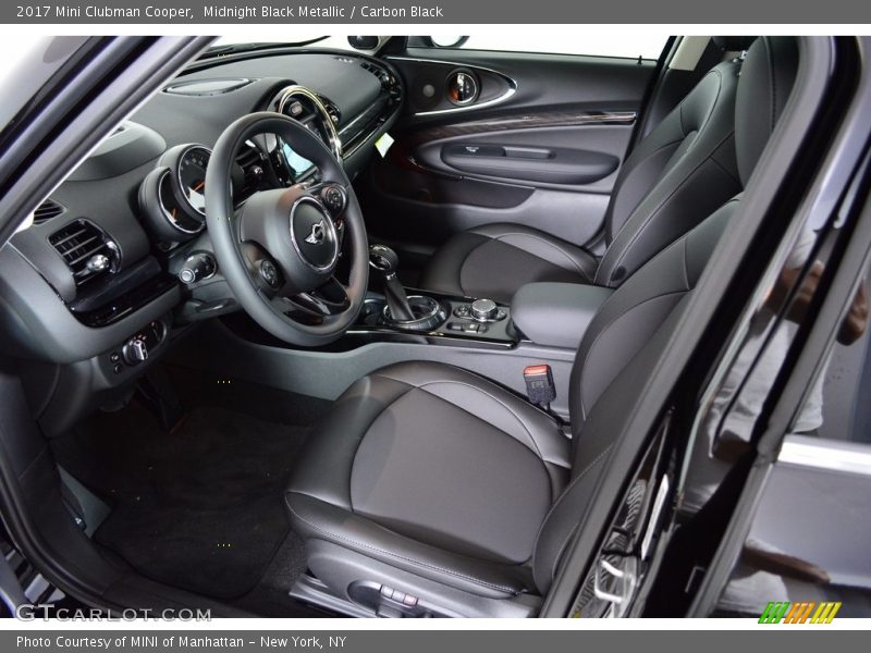 Midnight Black Metallic / Carbon Black 2017 Mini Clubman Cooper