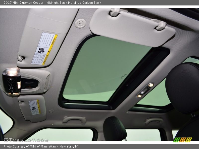 Midnight Black Metallic / Carbon Black 2017 Mini Clubman Cooper
