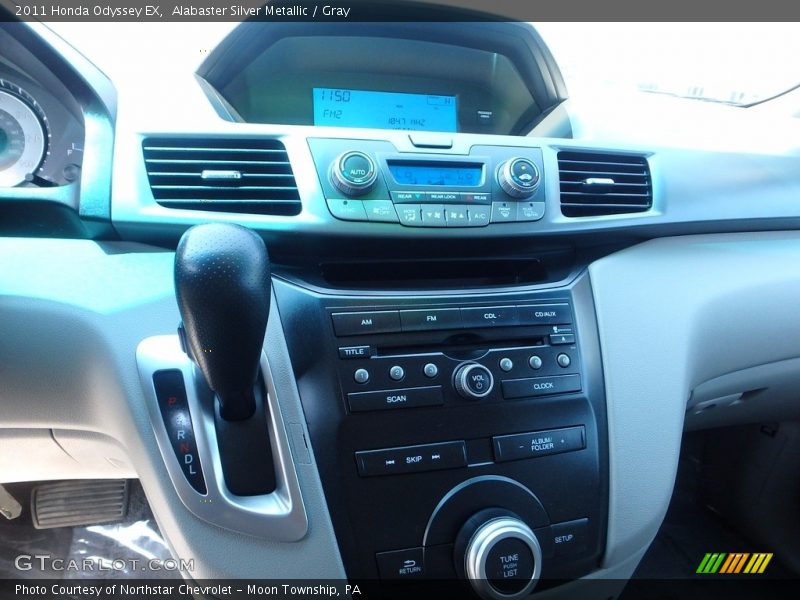Alabaster Silver Metallic / Gray 2011 Honda Odyssey EX