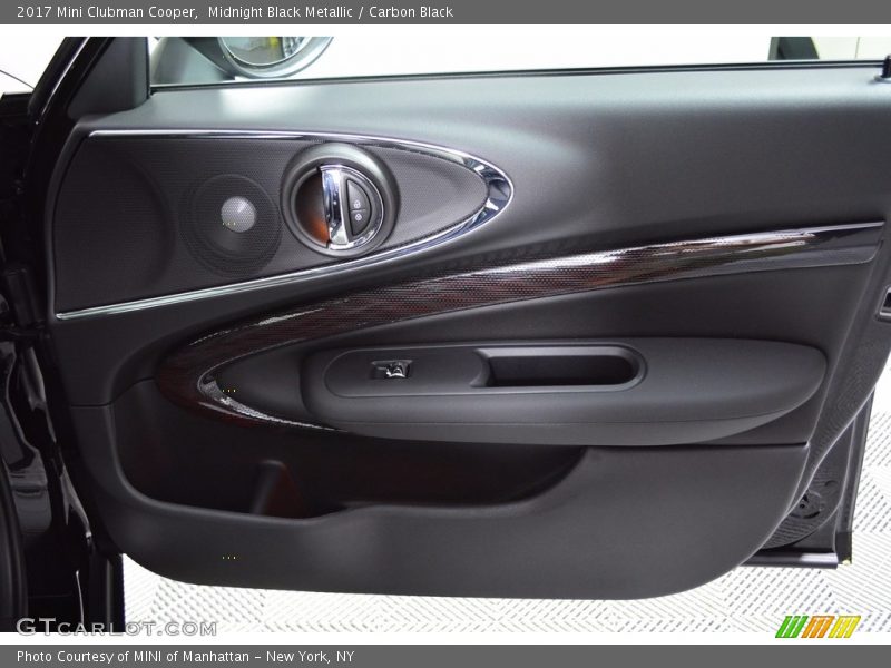 Midnight Black Metallic / Carbon Black 2017 Mini Clubman Cooper
