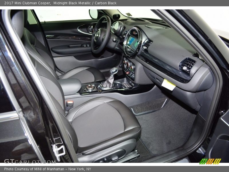 Midnight Black Metallic / Carbon Black 2017 Mini Clubman Cooper
