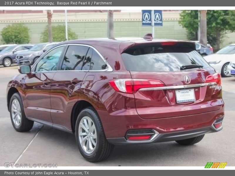 Basque Red Pearl II / Parchment 2017 Acura RDX Technology