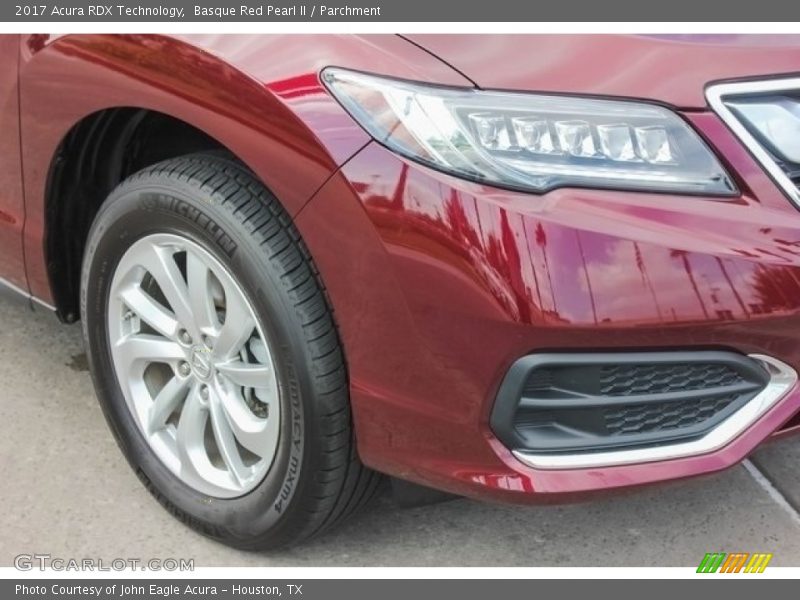 Basque Red Pearl II / Parchment 2017 Acura RDX Technology
