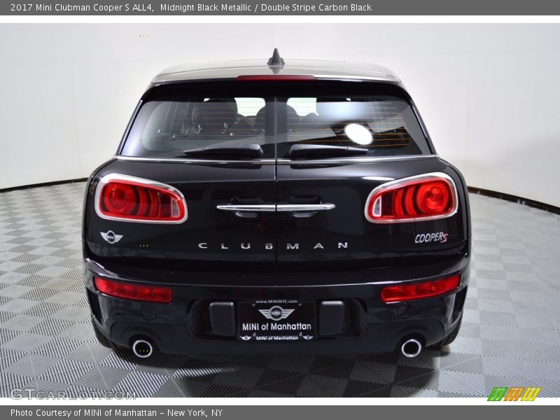 Midnight Black Metallic / Double Stripe Carbon Black 2017 Mini Clubman Cooper S ALL4