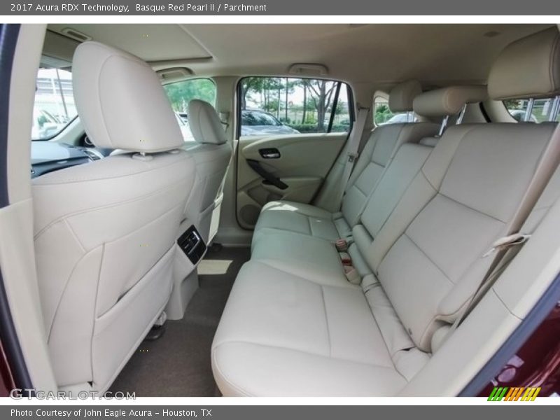 Basque Red Pearl II / Parchment 2017 Acura RDX Technology