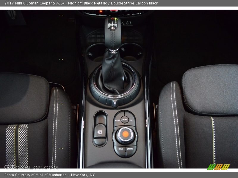 Midnight Black Metallic / Double Stripe Carbon Black 2017 Mini Clubman Cooper S ALL4