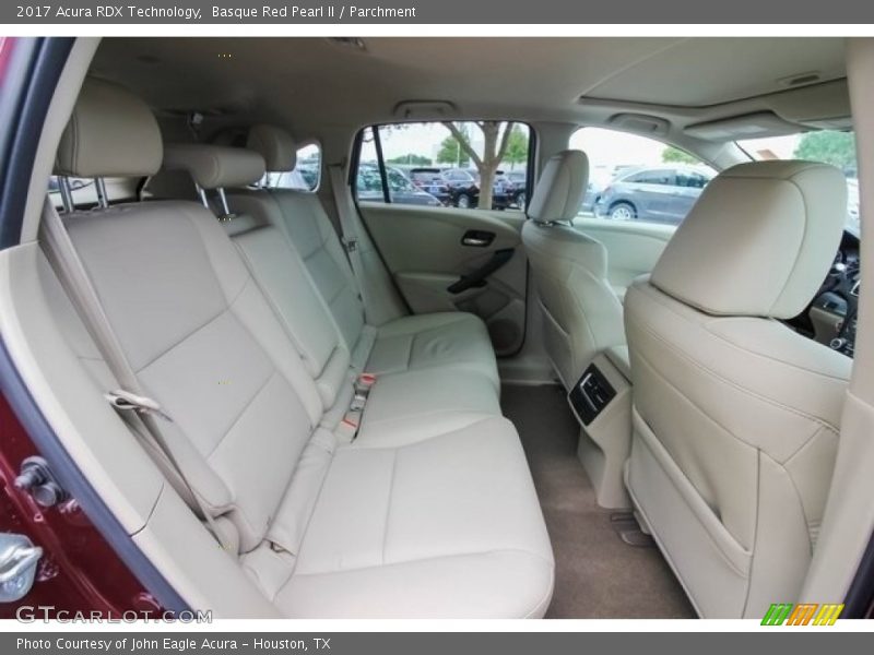 Basque Red Pearl II / Parchment 2017 Acura RDX Technology