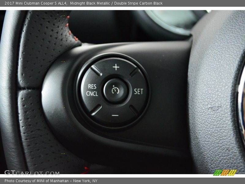 Midnight Black Metallic / Double Stripe Carbon Black 2017 Mini Clubman Cooper S ALL4