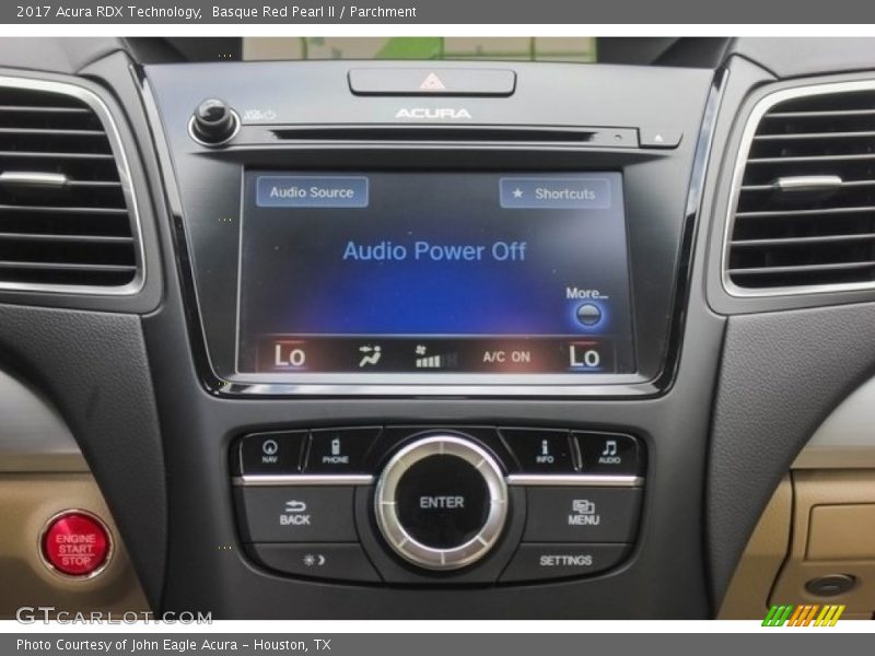 Basque Red Pearl II / Parchment 2017 Acura RDX Technology