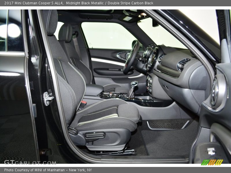 Midnight Black Metallic / Double Stripe Carbon Black 2017 Mini Clubman Cooper S ALL4