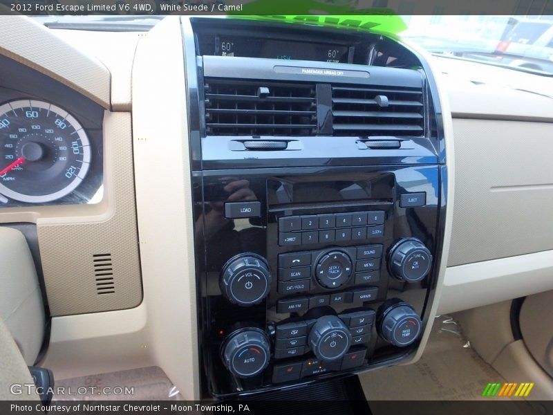 White Suede / Camel 2012 Ford Escape Limited V6 4WD