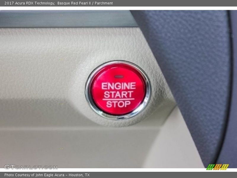 Basque Red Pearl II / Parchment 2017 Acura RDX Technology