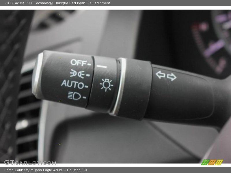 Basque Red Pearl II / Parchment 2017 Acura RDX Technology