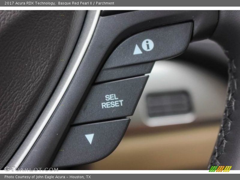 Basque Red Pearl II / Parchment 2017 Acura RDX Technology