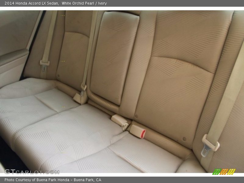 White Orchid Pearl / Ivory 2014 Honda Accord LX Sedan