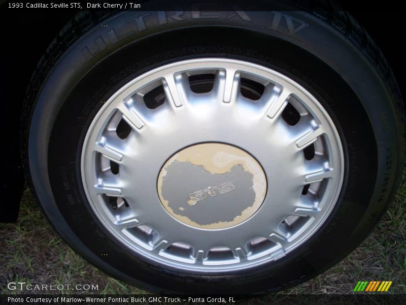Dark Cherry / Tan 1993 Cadillac Seville STS