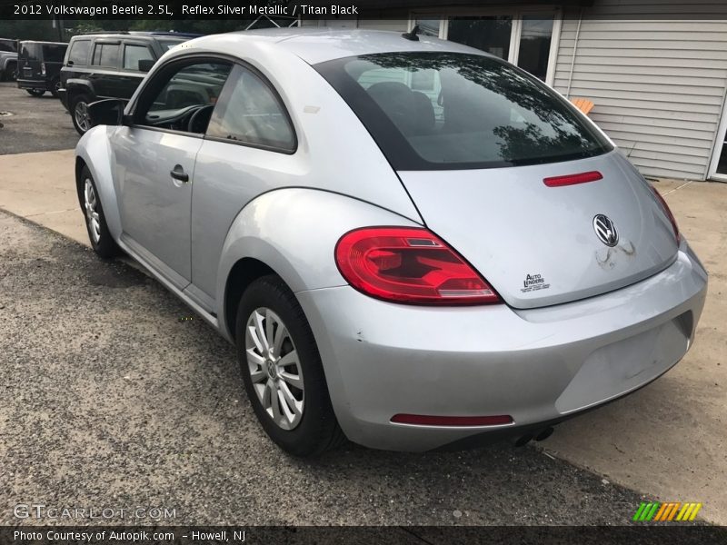 Reflex Silver Metallic / Titan Black 2012 Volkswagen Beetle 2.5L