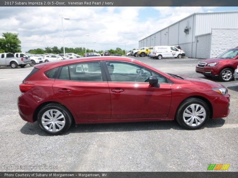 Venetian Red Pearl / Ivory 2017 Subaru Impreza 2.0i 5-Door