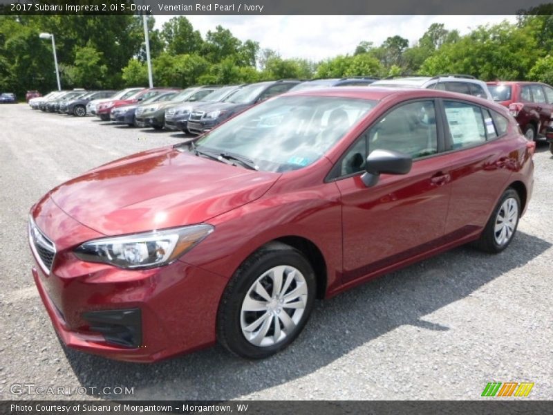 Venetian Red Pearl / Ivory 2017 Subaru Impreza 2.0i 5-Door