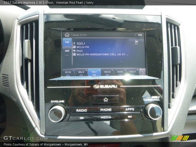 Venetian Red Pearl / Ivory 2017 Subaru Impreza 2.0i 5-Door