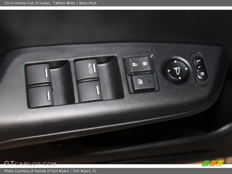 Taffeta White / Black/Red 2014 Honda Civic Si Sedan