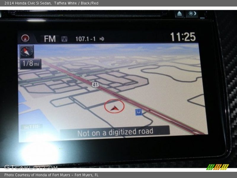 Taffeta White / Black/Red 2014 Honda Civic Si Sedan