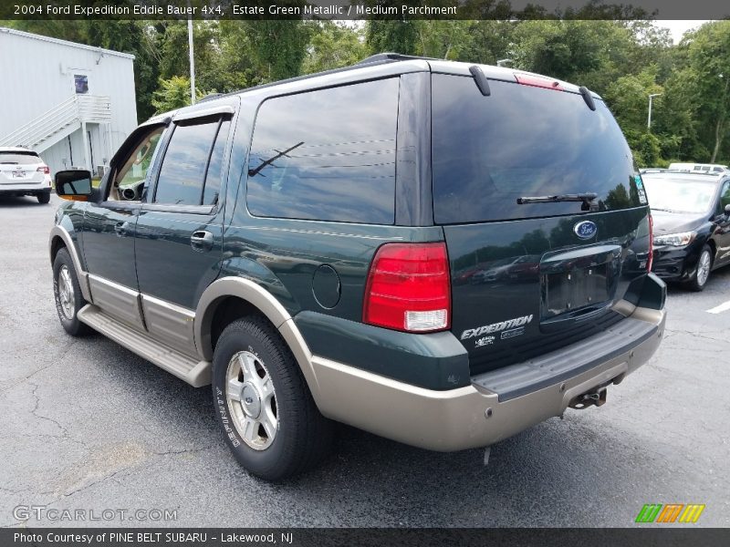 Estate Green Metallic / Medium Parchment 2004 Ford Expedition Eddie Bauer 4x4