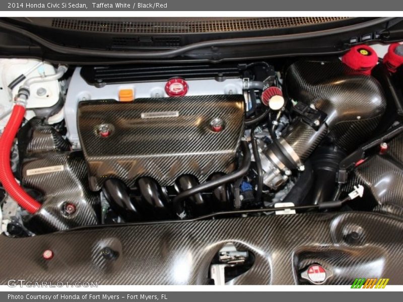 Taffeta White / Black/Red 2014 Honda Civic Si Sedan