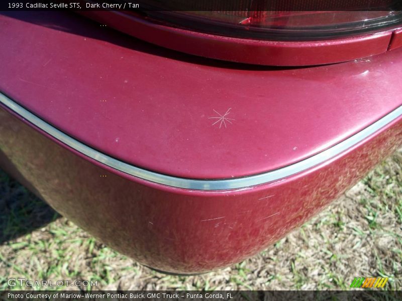 Dark Cherry / Tan 1993 Cadillac Seville STS