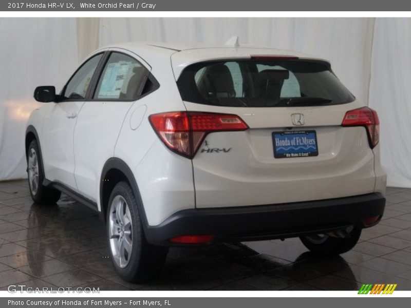 White Orchid Pearl / Gray 2017 Honda HR-V LX