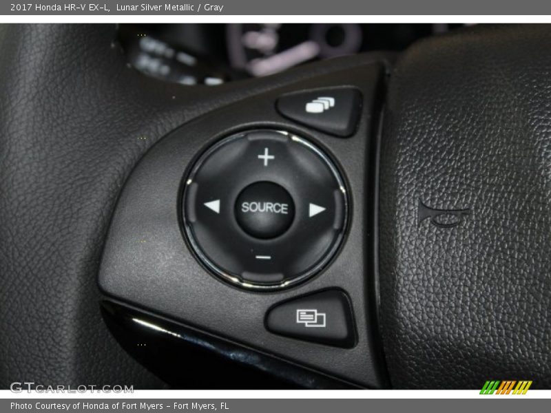 Lunar Silver Metallic / Gray 2017 Honda HR-V EX-L