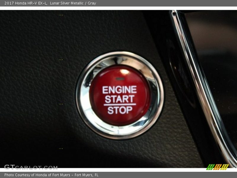 Lunar Silver Metallic / Gray 2017 Honda HR-V EX-L