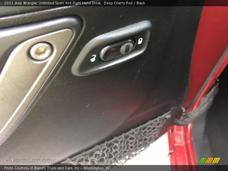 Deep Cherry Red / Black 2011 Jeep Wrangler Unlimited Sport 4x4 Right Hand Drive