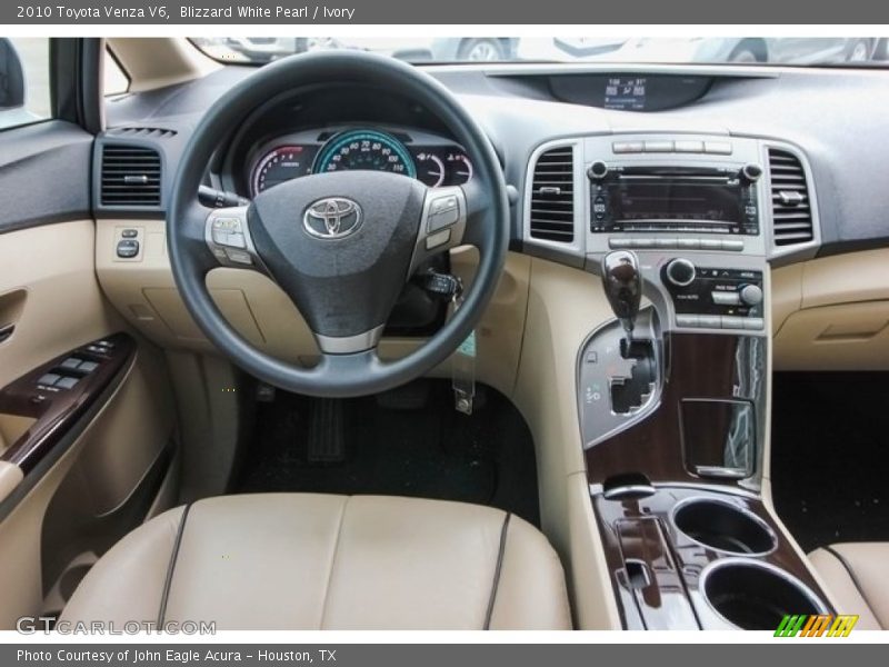 Blizzard White Pearl / Ivory 2010 Toyota Venza V6