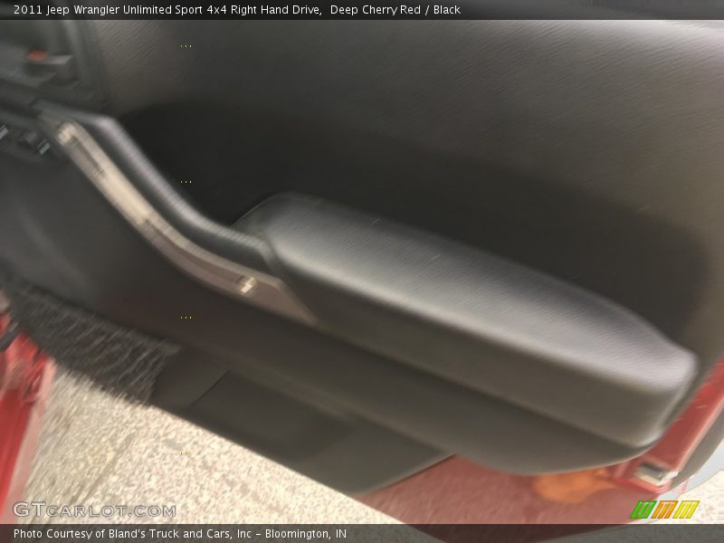 Deep Cherry Red / Black 2011 Jeep Wrangler Unlimited Sport 4x4 Right Hand Drive