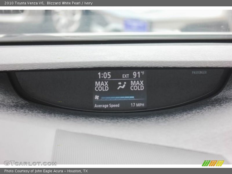 Blizzard White Pearl / Ivory 2010 Toyota Venza V6